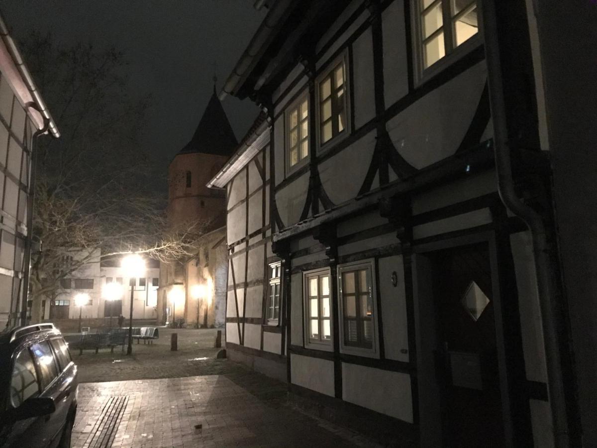 Charmantes Fachwerkhaus In Der Innenstadt Минден Екстериор снимка